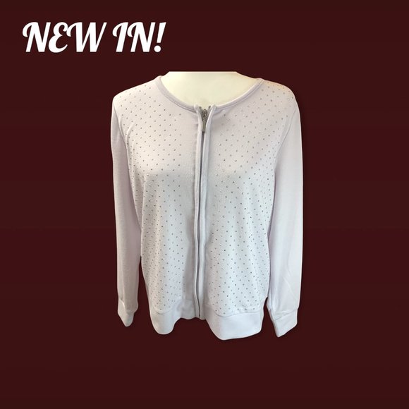 Cathy Daniels Full Zip Sweater - Picture 2 of 5